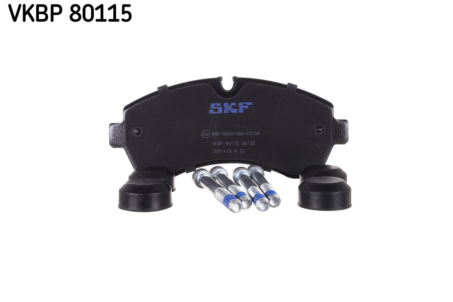 Set placute frana,frana disc VKBP 80115 SKF